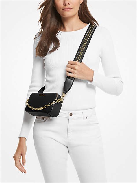 michael kors camera bag double zip|michael kors camera crossbody.